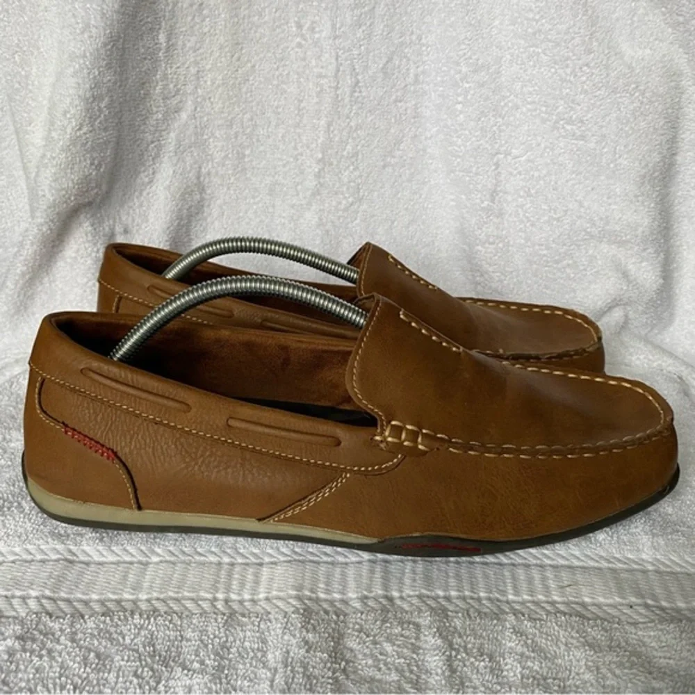 Sonoma Shoes‎ Mens Size 12 med Slip On Loafer’s Has A Flaw Front